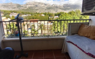 Lovely ground floor apartment with a large terrace.